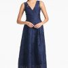 Sachin & Babi Miuccia Dress-Navy | Sleeveless