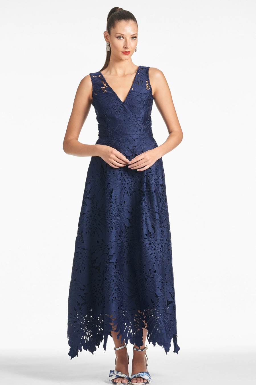 Sachin & Babi Miuccia Dress-Navy | Sleeveless