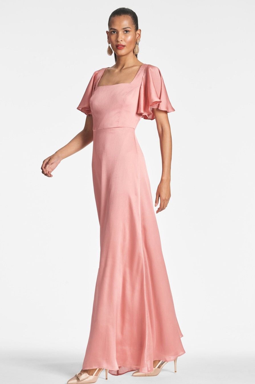 Sachin & Babi Aurora Gown-Rouge | Plus Sizes