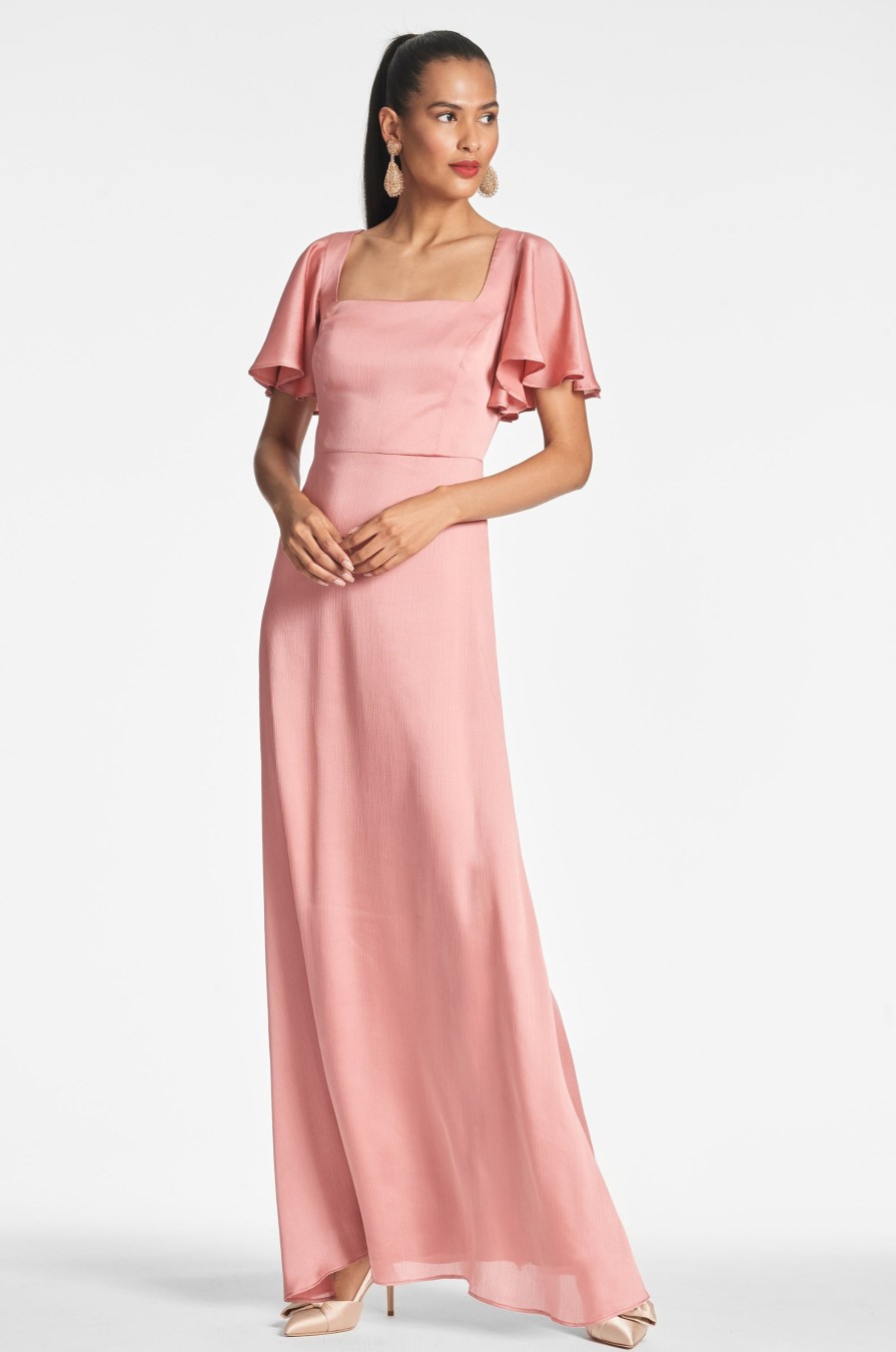 Sachin & Babi Aurora Gown-Rouge | Plus Sizes