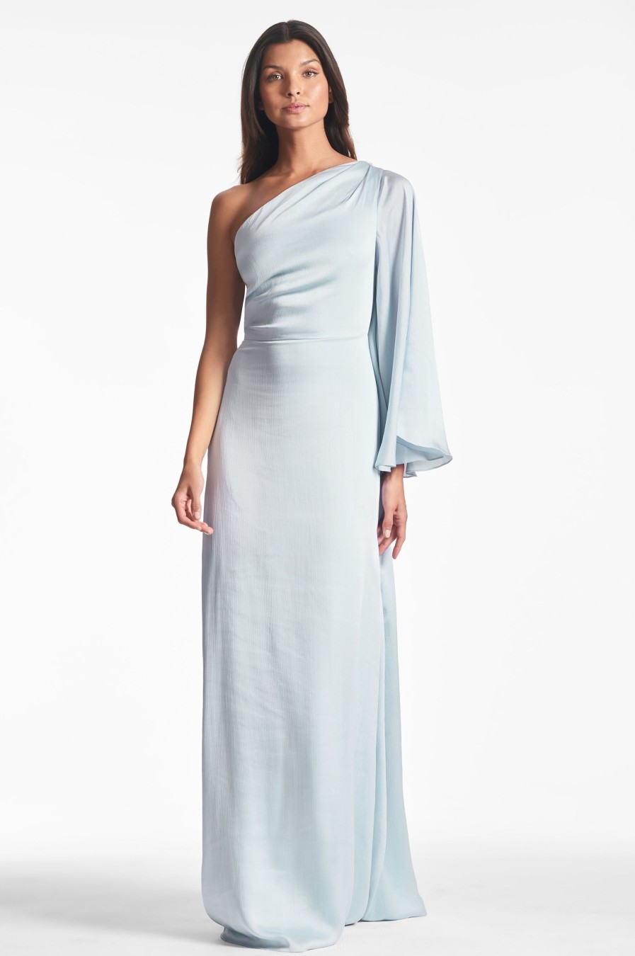 Sachin & Babi Keely Gown-Ice Blue | Plus Sizes