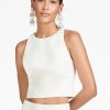 Sachin & Babi Lexie Top-Ivory-Faille | Tops & Blouses