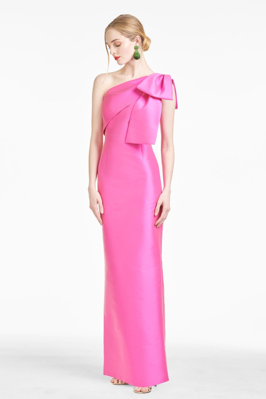 Sachin & Babi Bonnie Gown-Fuchsia | Covered