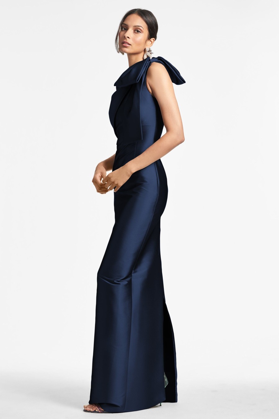 Sachin & Babi Bonnie Gown-Night Sky | Covered