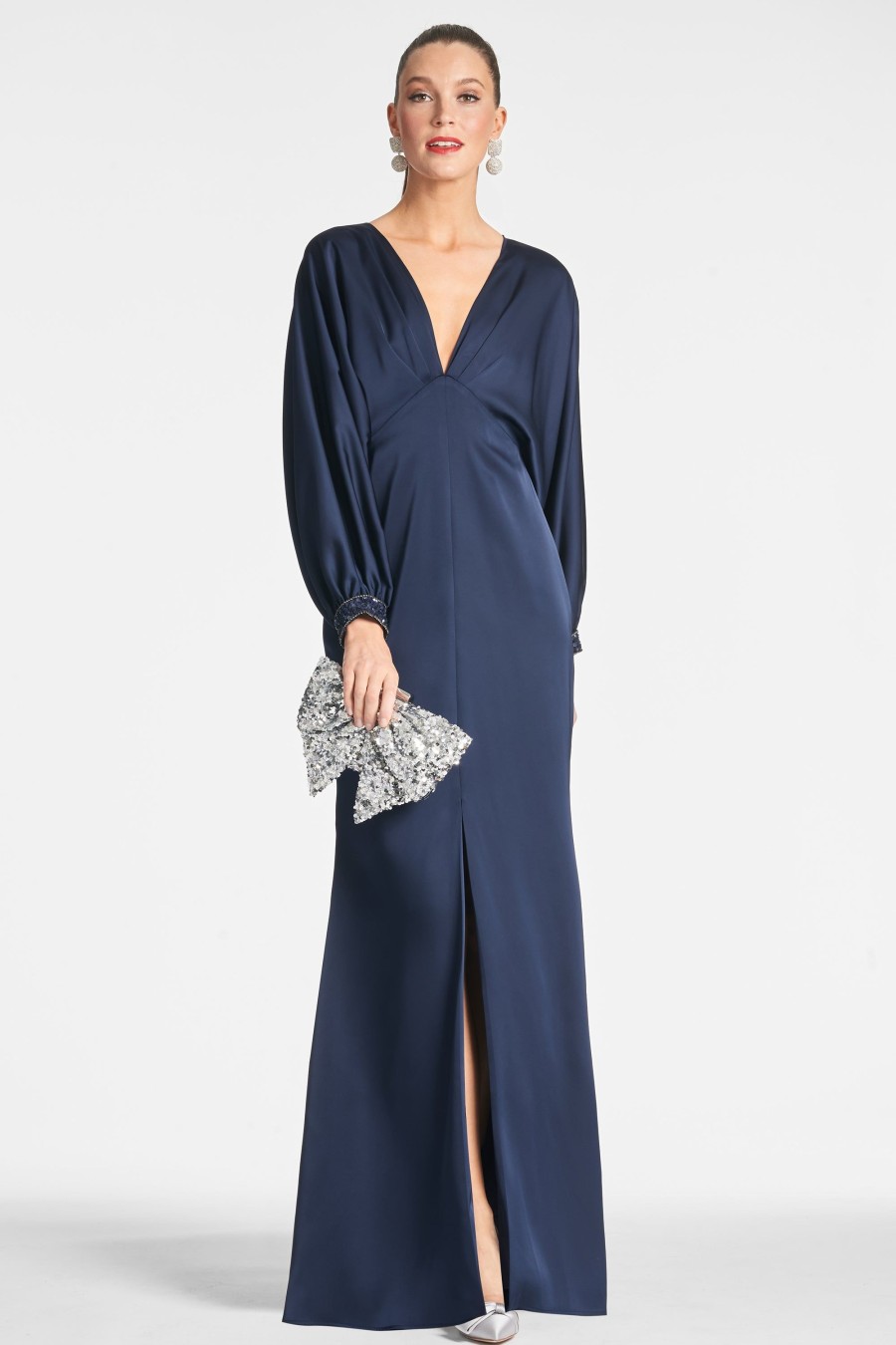 Sachin & Babi Maia Gown-Midnight | Plus Sizes