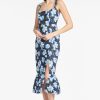 Sachin & Babi Laura Dress-Ocean Blue Magnolia | Sleeveless