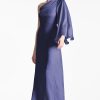 Sachin & Babi Keely Gown-Deep Cobalt | Plus Sizes