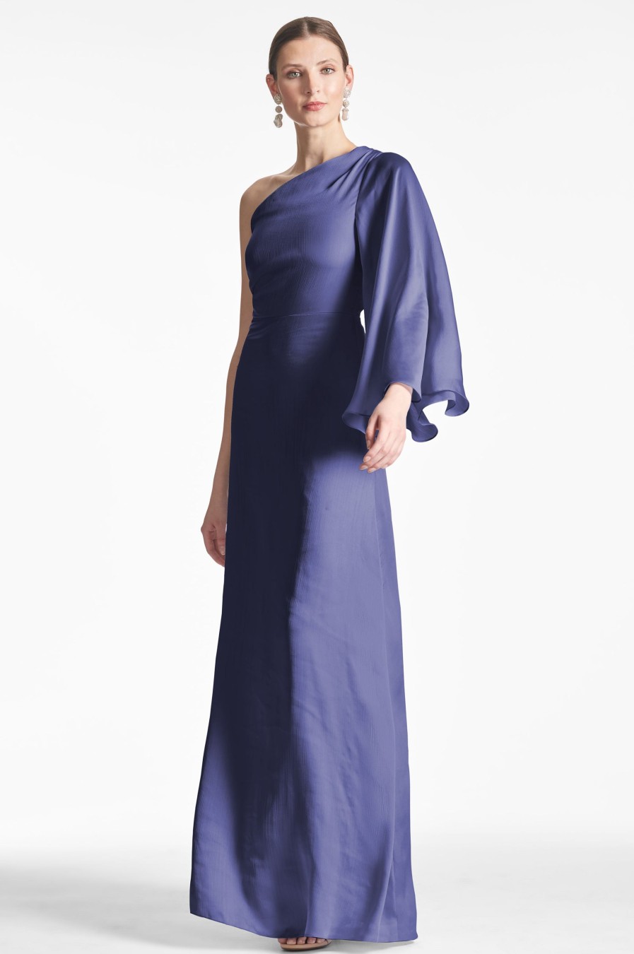 Sachin & Babi Keely Gown-Deep Cobalt | Plus Sizes