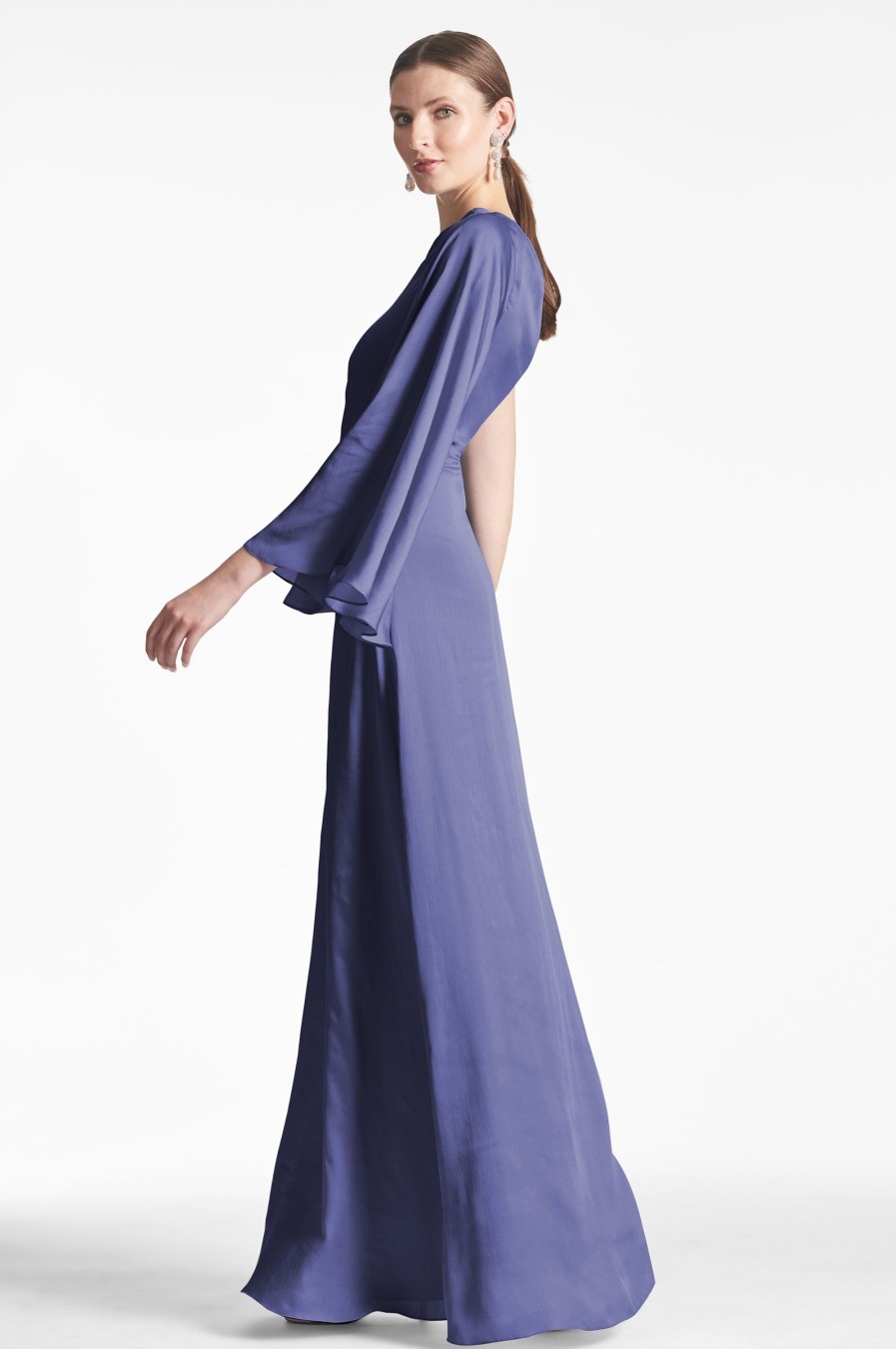 Sachin & Babi Keely Gown-Deep Cobalt | Plus Sizes