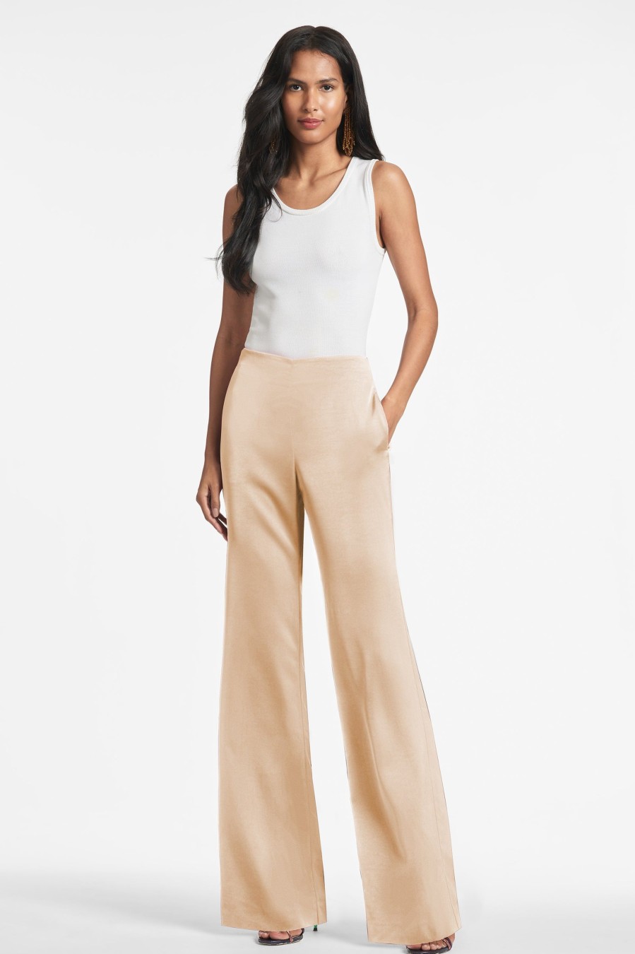 Sachin & Babi Alli Pant-Champagne | Plus Sizes