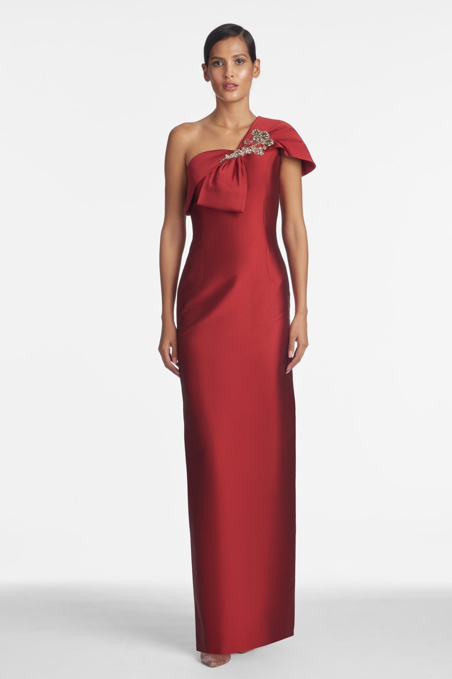 Sachin & Babi Ines Gown-Ruby | Covered