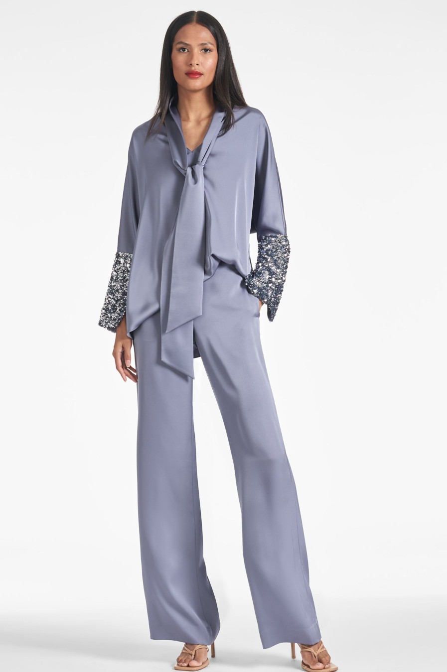 Sachin & Babi Reid Top-Cool Grey | Matching Sets