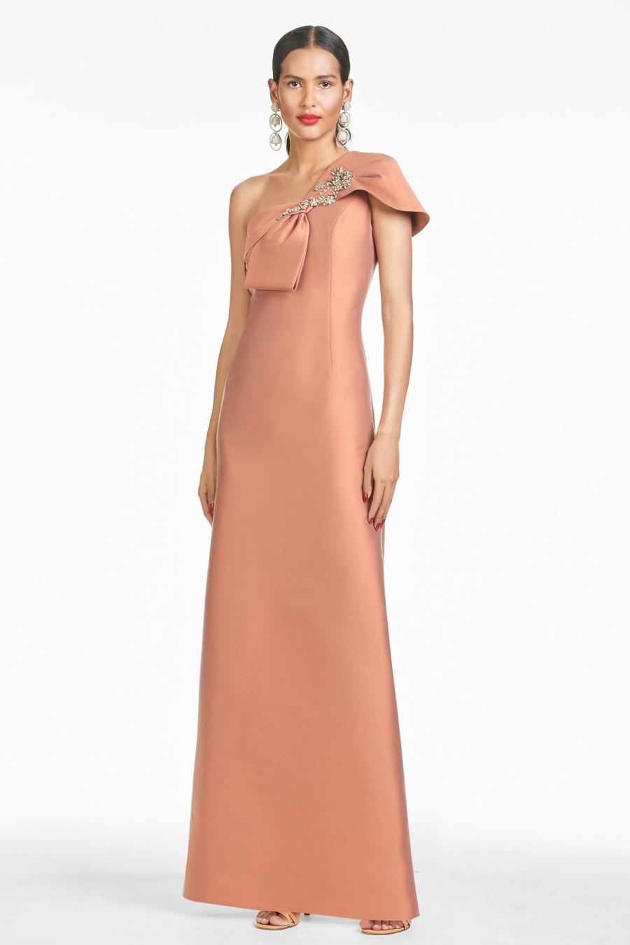 Sachin & Babi Ines Gown-Copper | Covered