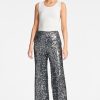 Sachin & Babi Sequin Alli Pant-Gunmetal | Matching Sets