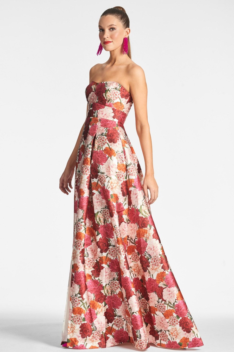 Sachin & Babi Giovanna Gown-Molti Fiore | Covered