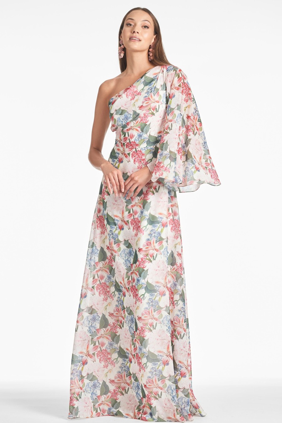 Sachin & Babi Keely Gown-Antico Botonico | Plus Sizes