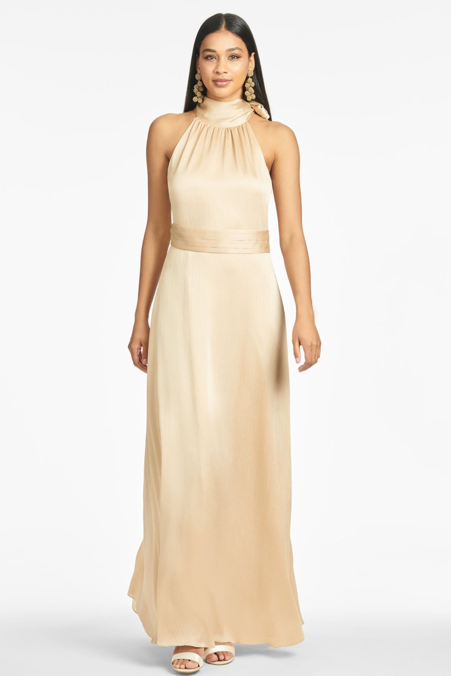 Sachin & Babi Kayla Gown-Champagne | Plus Sizes