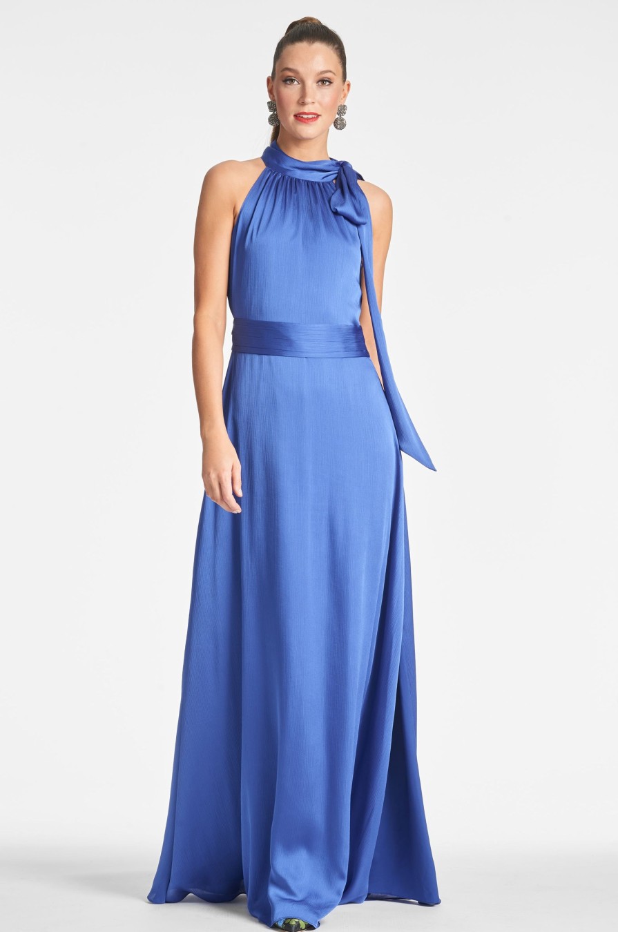 Sachin & Babi Kayla Gown-French Blue | Plus Sizes