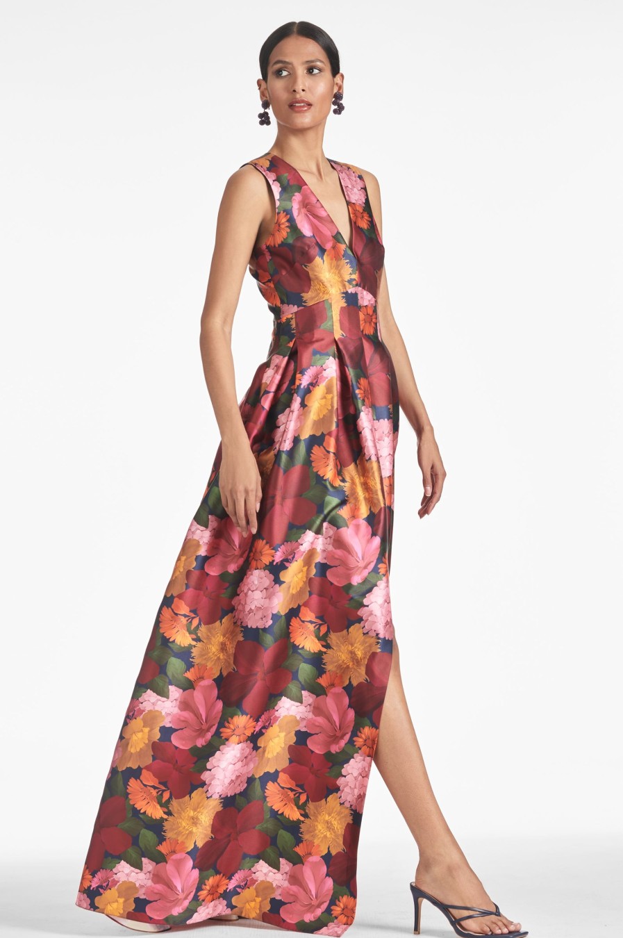 Sachin & Babi Brooke Gown-Bella Bouquet | Plus Sizes