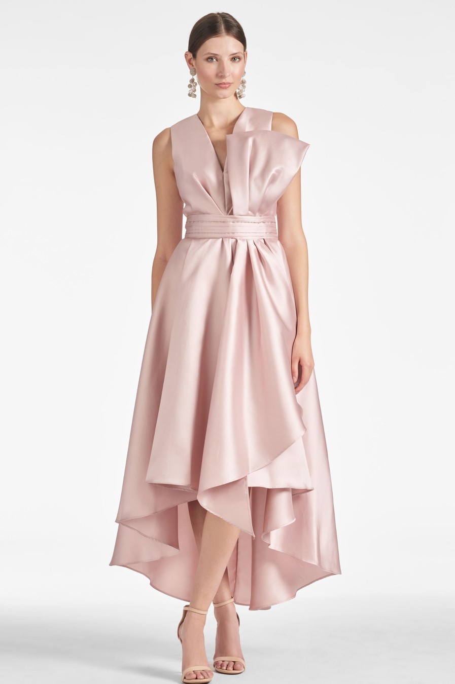 Sachin & Babi Jenna Gown-Silver Peony | Covered