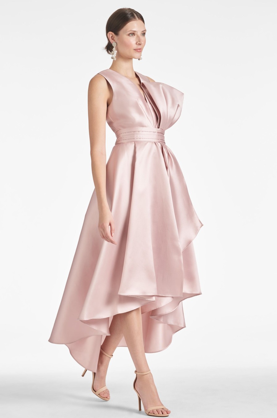 Sachin & Babi Jenna Gown-Silver Peony | Covered