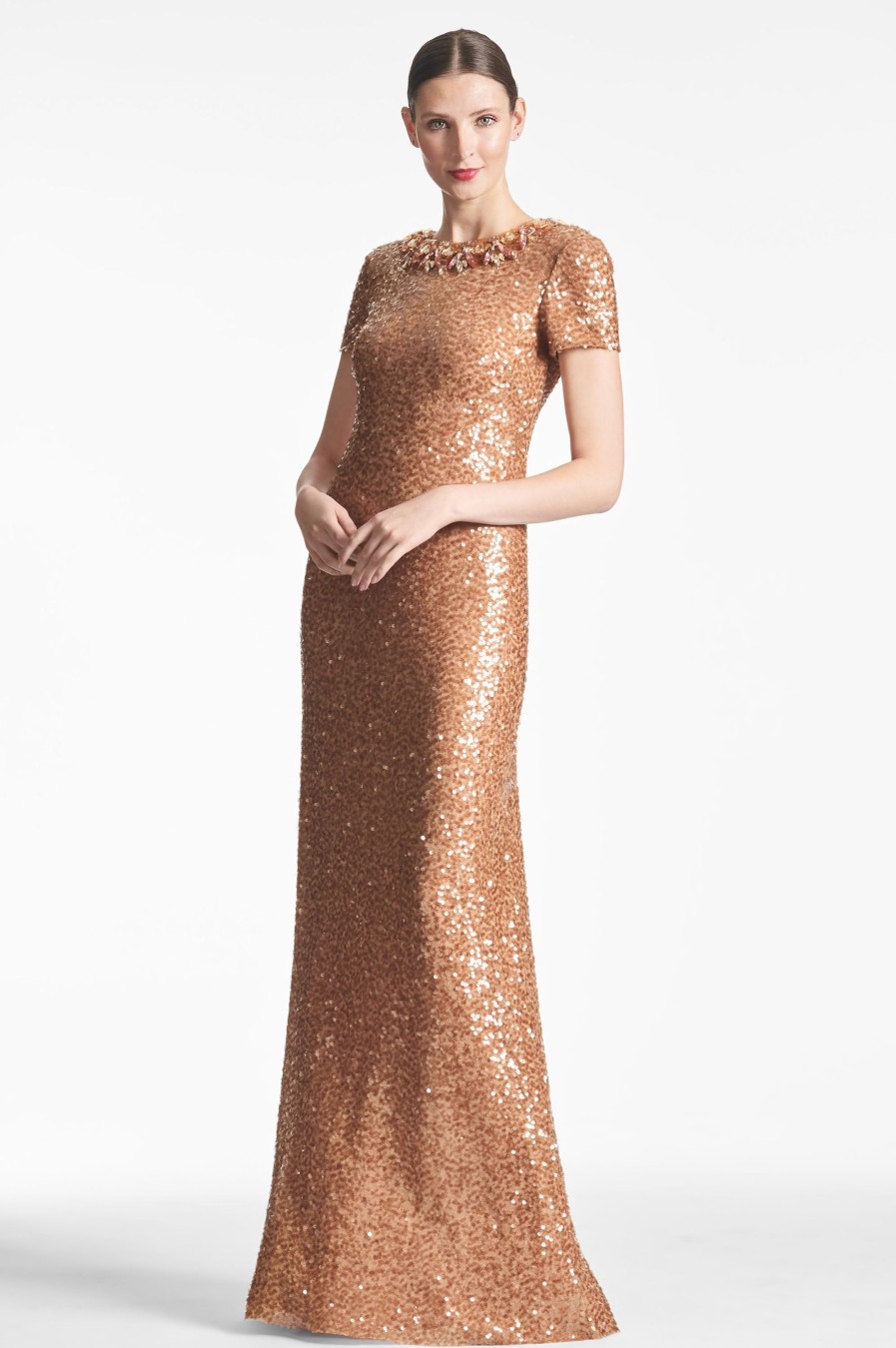 Sachin & Babi Shiloh Gown-Honey | Covered