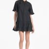 Sachin & Babi Palma Dress-Black | Short Sleeve