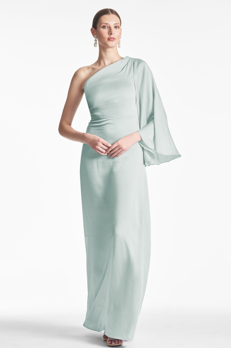 Sachin & Babi Keely Gown-Jade | Plus Sizes