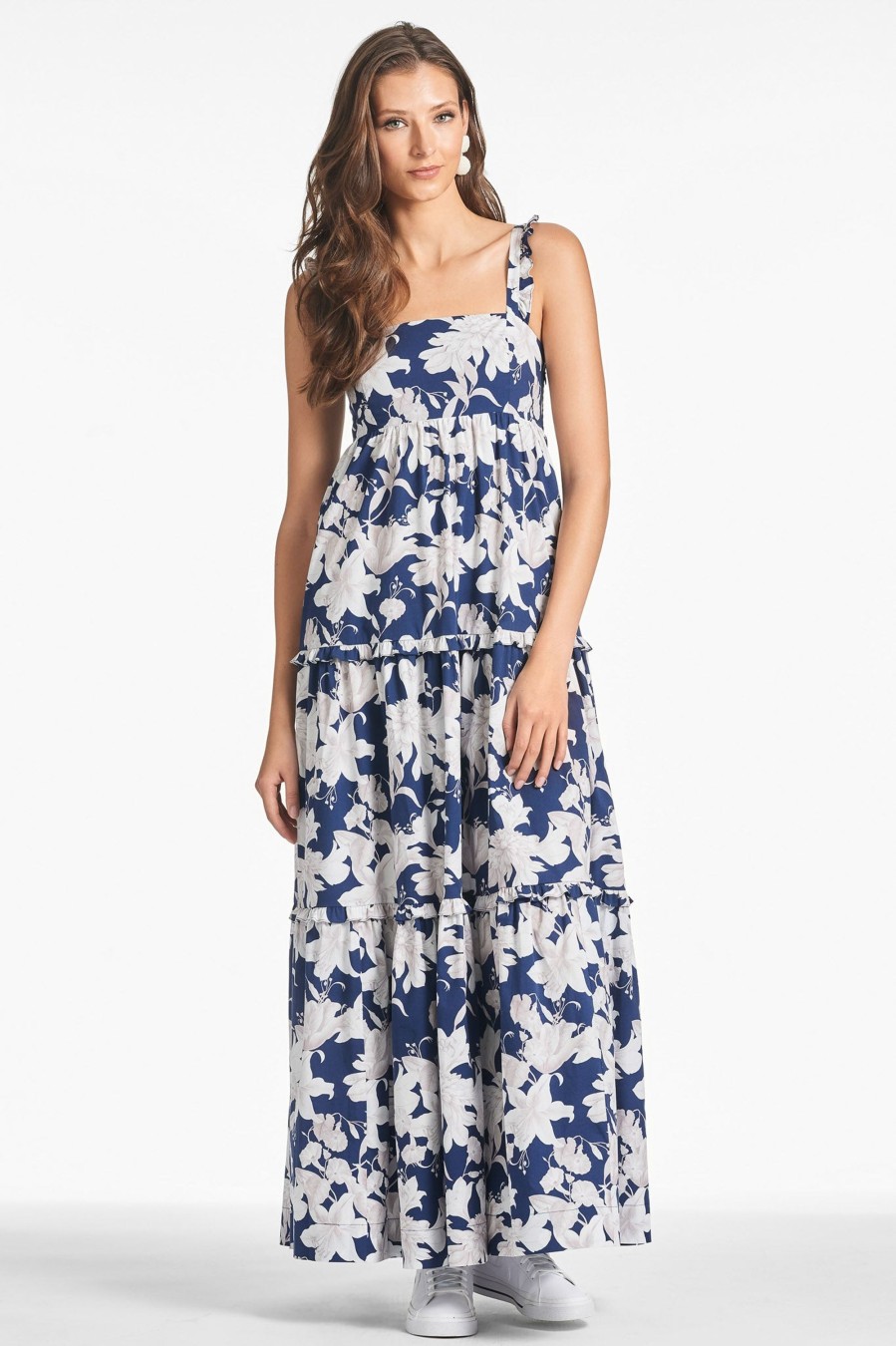 Sachin & Babi Giorno Dress-Alto Blu Fiore | Sleeveless