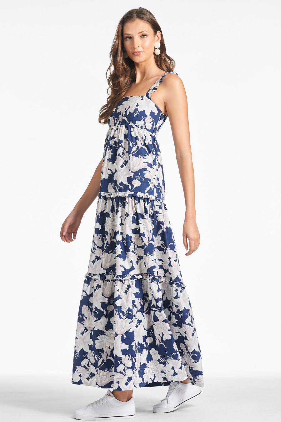 Sachin & Babi Giorno Dress-Alto Blu Fiore | Sleeveless