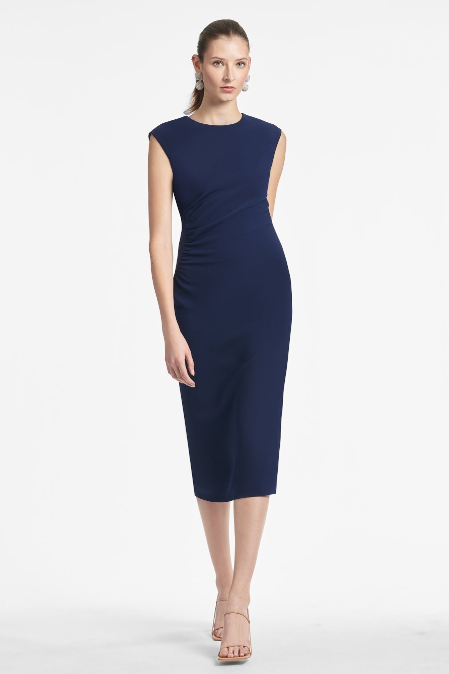 Sachin & Babi Diana Dress-Navy | Plus Sizes