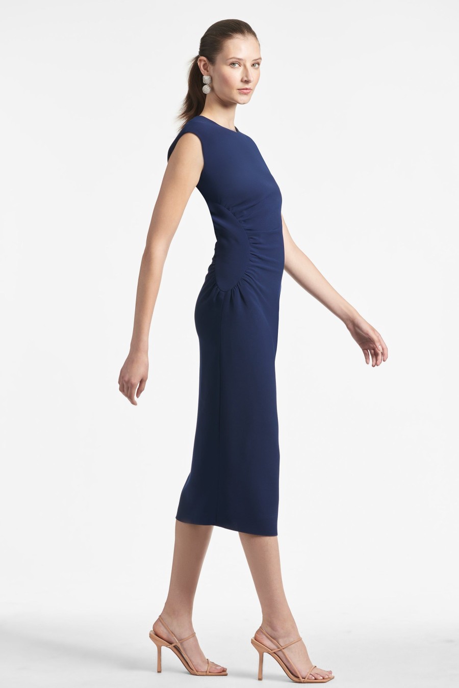 Sachin & Babi Diana Dress-Navy | Plus Sizes