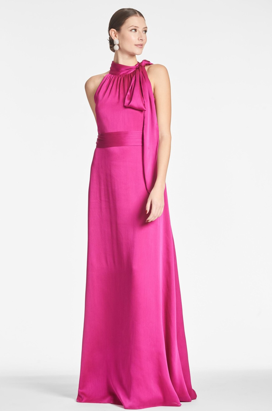 Sachin & Babi Kayla Gown-Dragonfruit | Plus Sizes