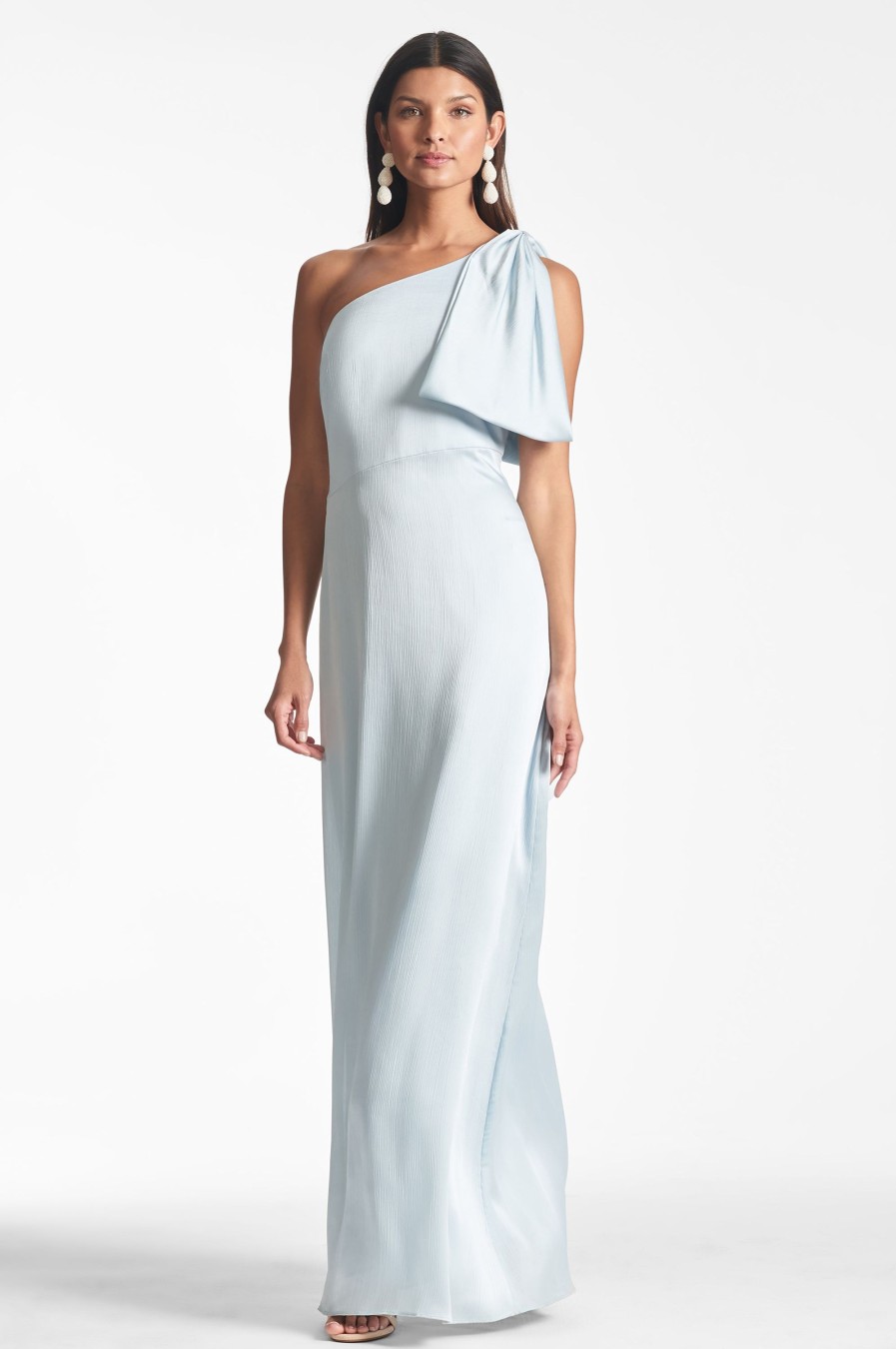 Sachin & Babi Chelsea Gown-Ice Blue | Plus Sizes