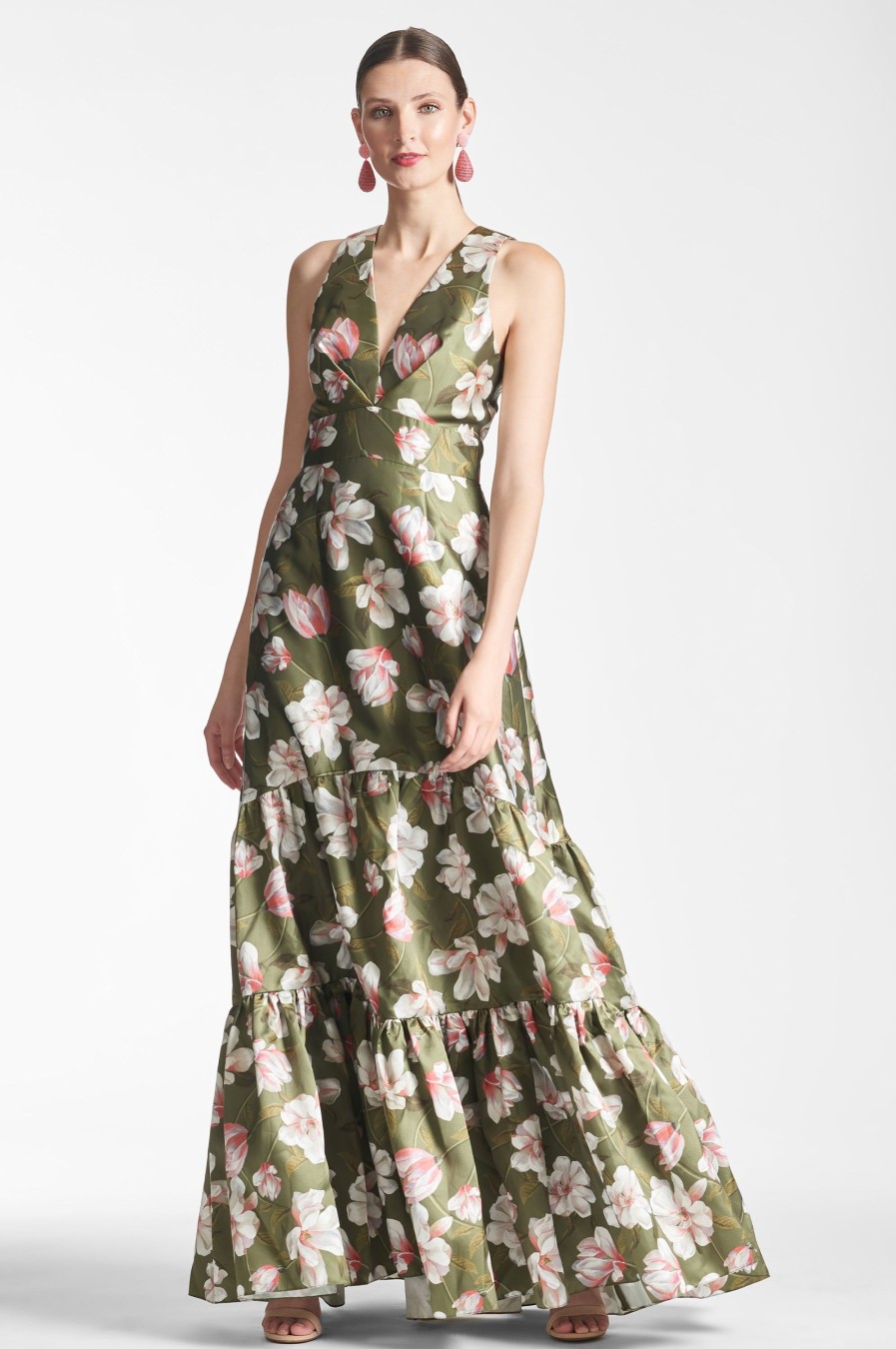 Sachin & Babi Rori Gown-Moss Magnolia | Covered