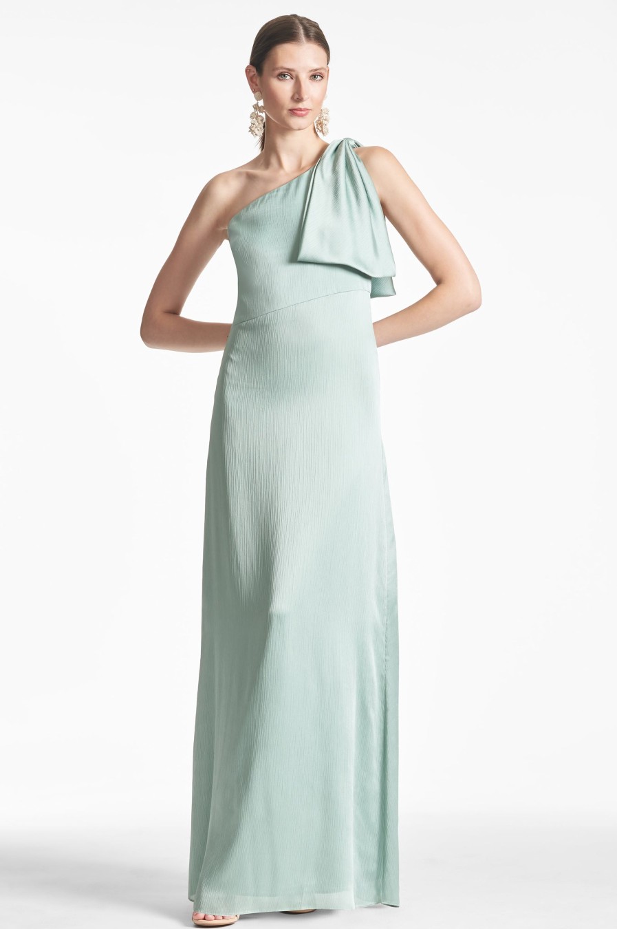 Sachin & Babi Chelsea Gown-Jade | Plus Sizes