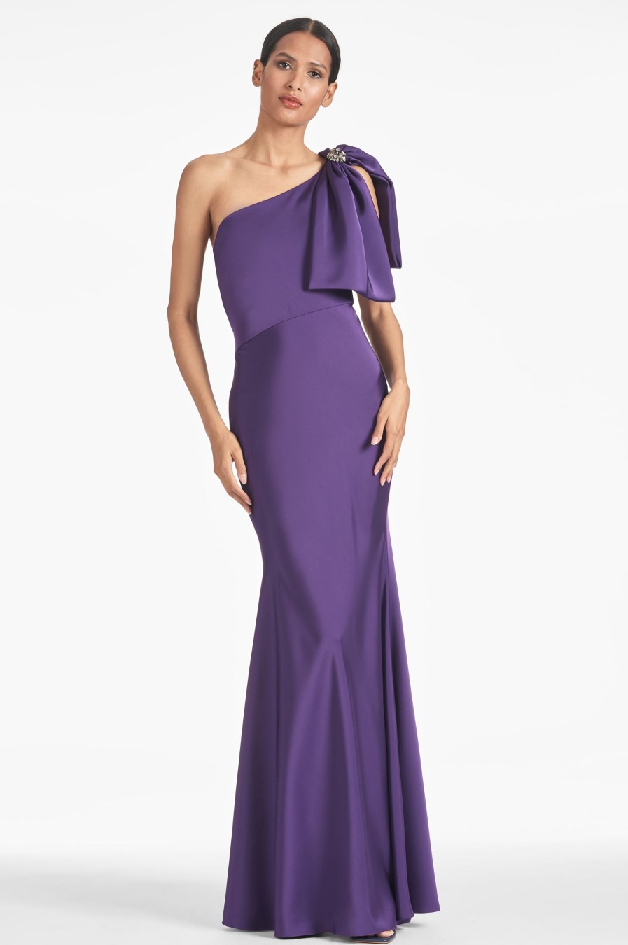 Sachin & Babi Aubrey Gown-Amethyst | Covered